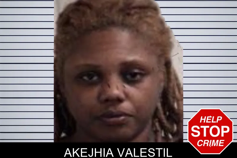 Akejhia Valestil Mugshots