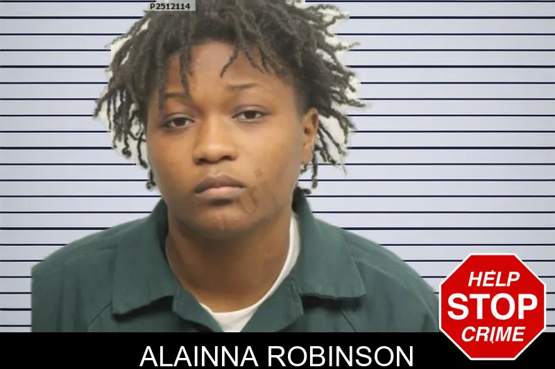 Alainna Robinson mugshot