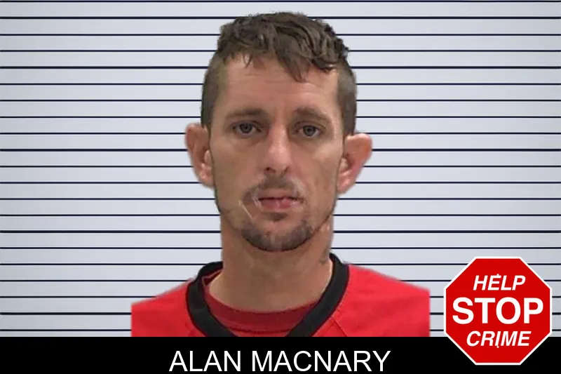 Alan Macnary Mugshots