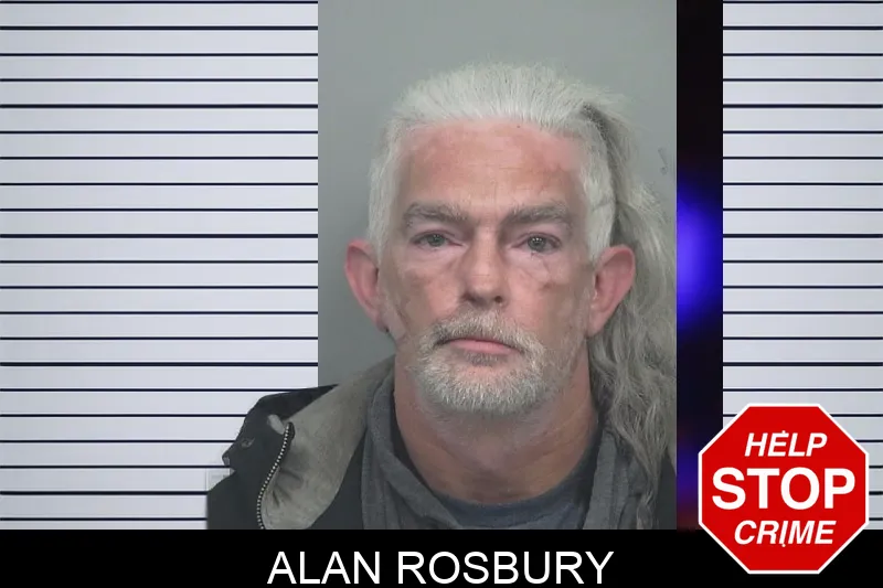 Alan Rosbury mugshot