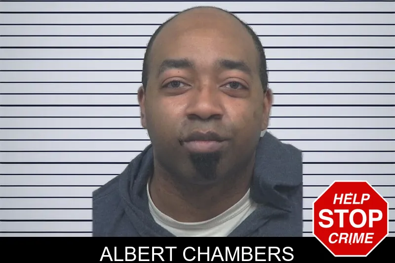 Albert Chambers mugshot