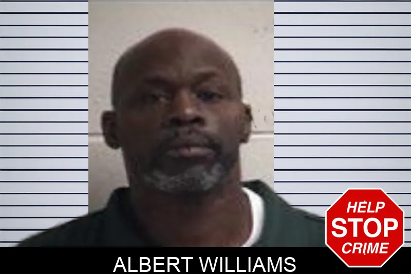 Albert Williams mugshot