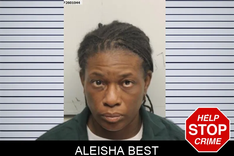 Aleisha Best mugshot