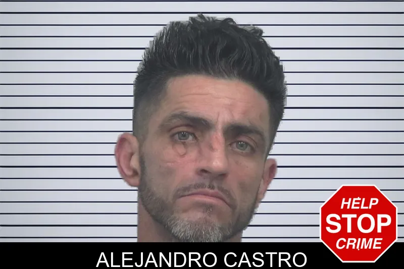 Alejandro Castro mugshot