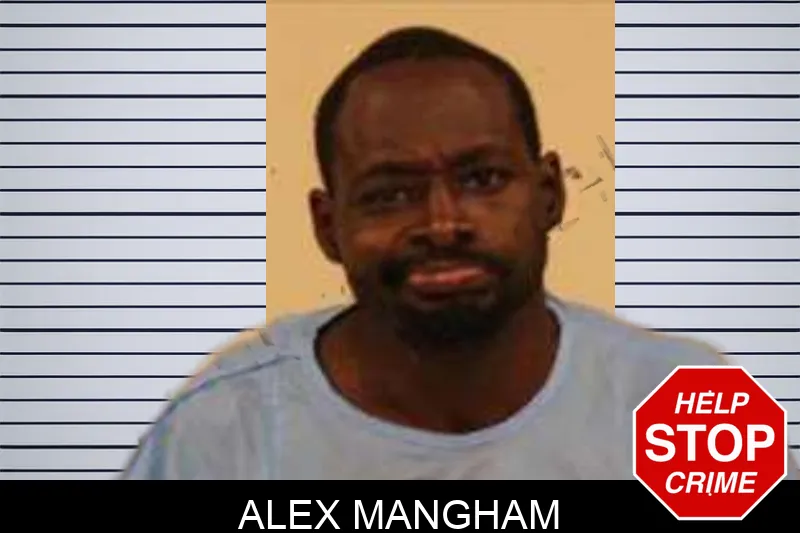 Alex Mangham mugshot