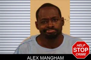 Alex Mangham mugshot