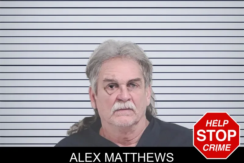 Alex Matthews mugshot