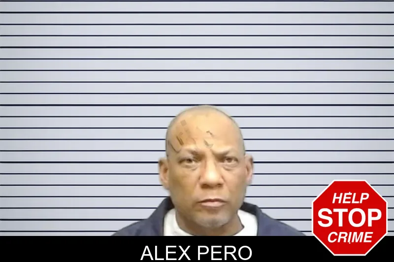 Alex Pero mugshot