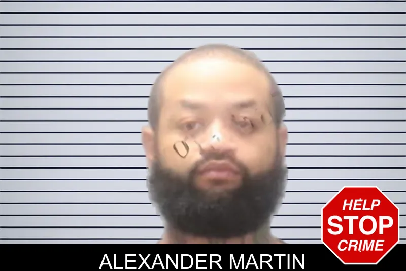 Alexander Martin Mugshots