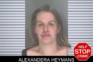 Alexandera Heymans mugshot