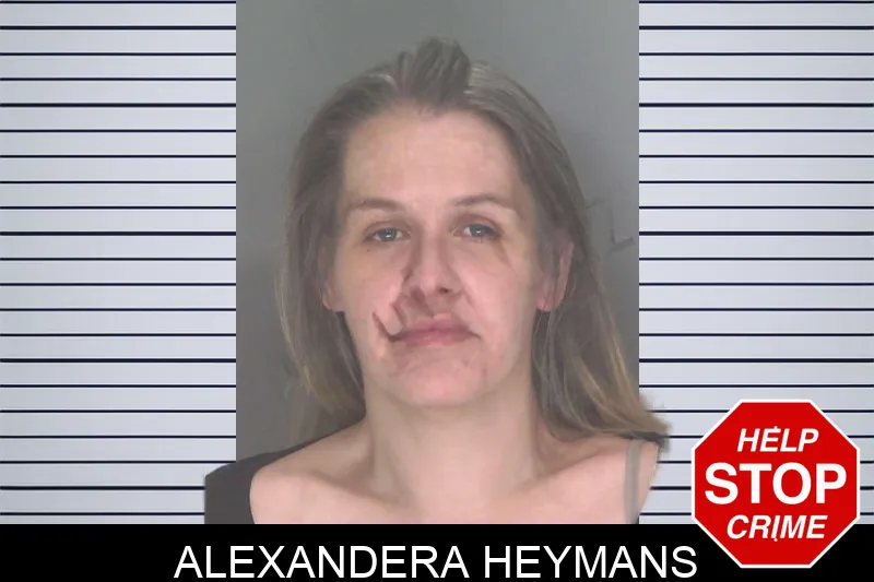 Alexandera Heymans Mugshots