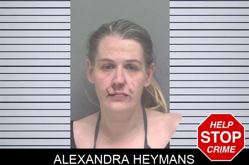 Alexandra Heymans Mugshots