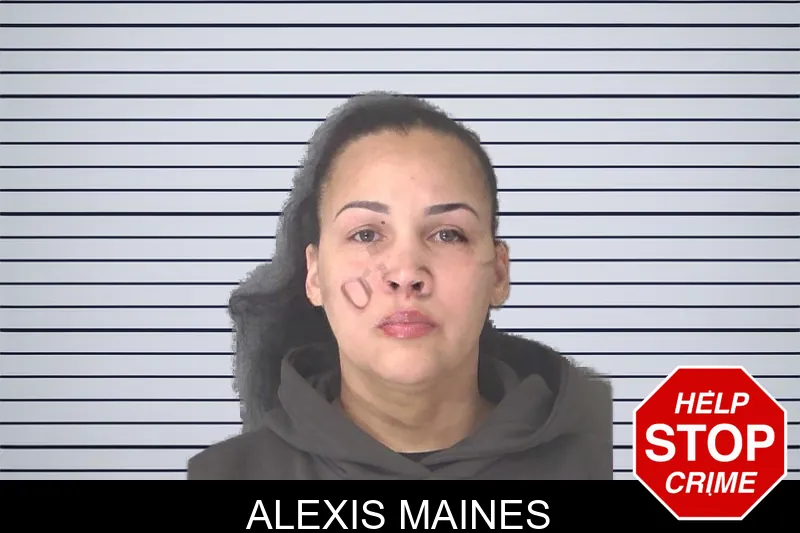 Alexis Maines mugshot