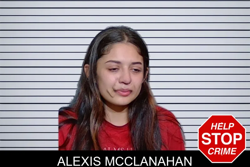 Alexis McClanahan Mugshots