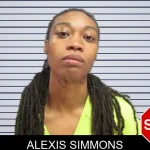 Alexis Simmons mugshot