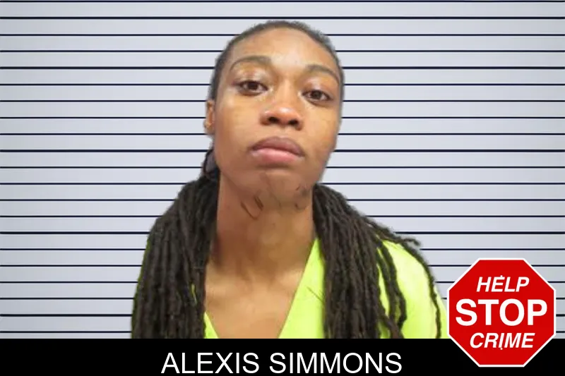 Alexis Simmons mugshot