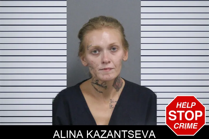 Alina Kazantseva mugshot