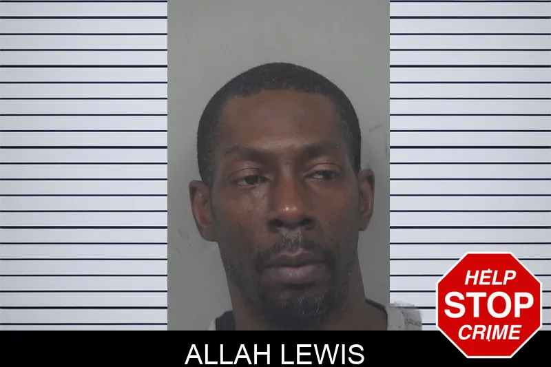 Allah Lewis mugshot