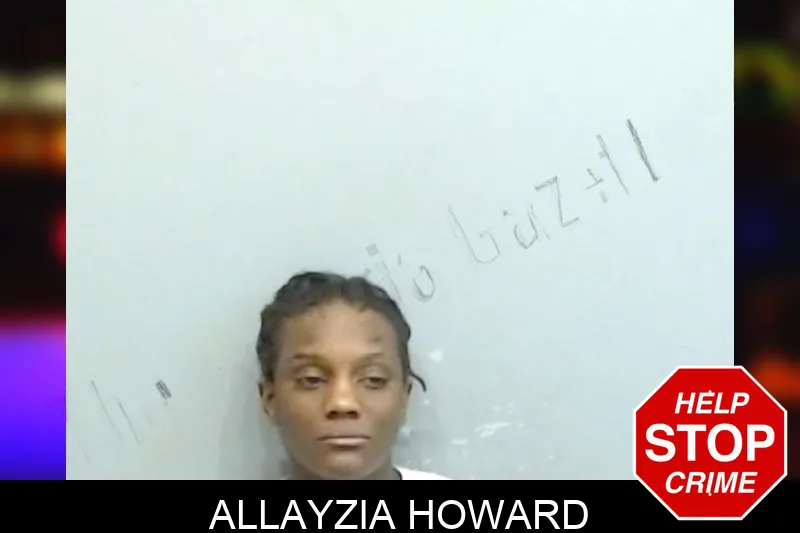 Allayzia Howard mugshot