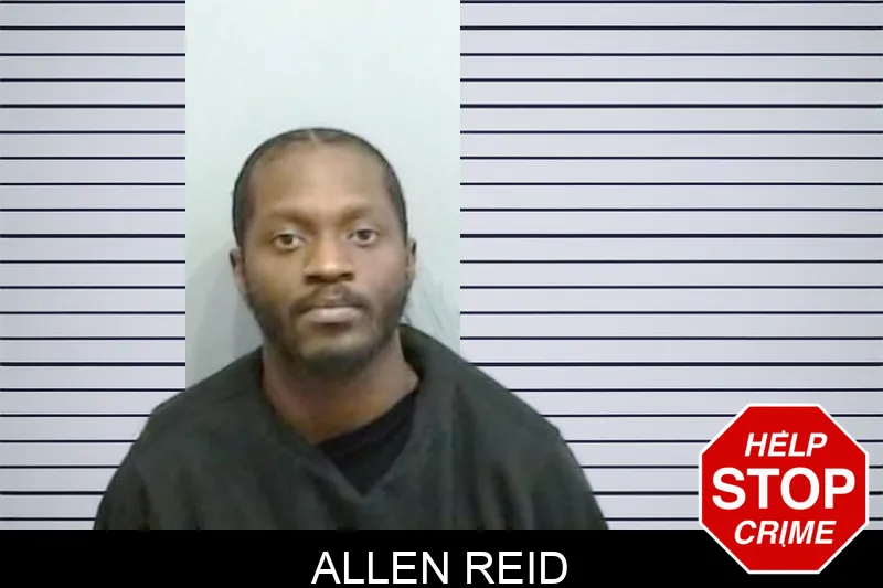 Allen Reid mugshot
