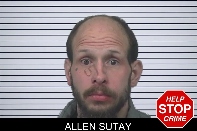 Allen Sutay mugshot