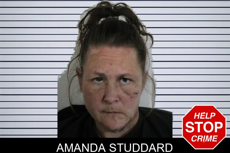 Amanda Studdard mugshot