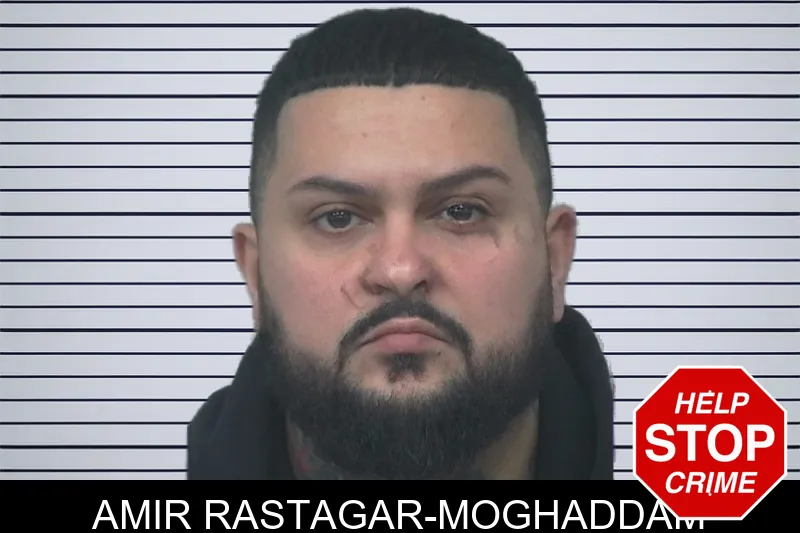 Amir Rastagar-Moghaddam Mugshots
