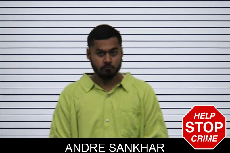 Andre Sankhar Mugshots