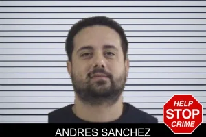 Andres Sanchez mugshot