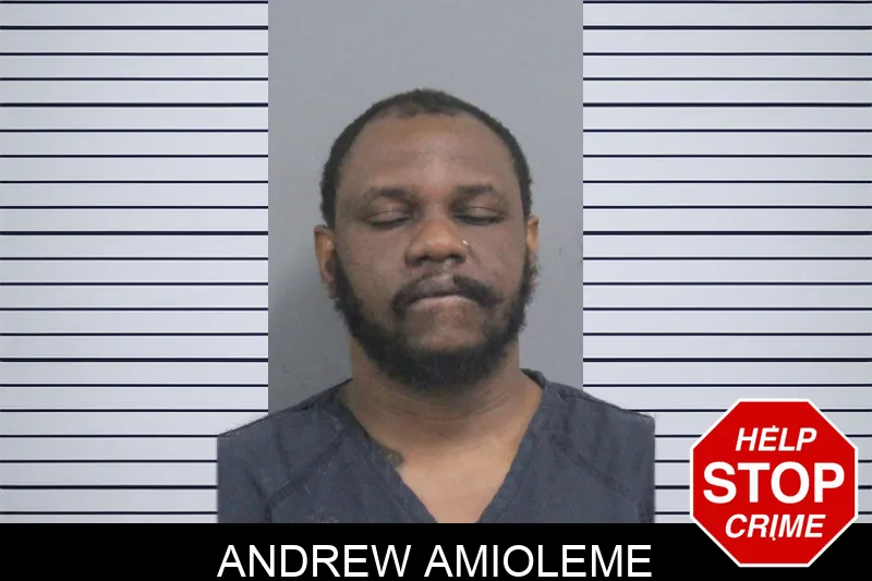 Andrew Amioleme mugshot