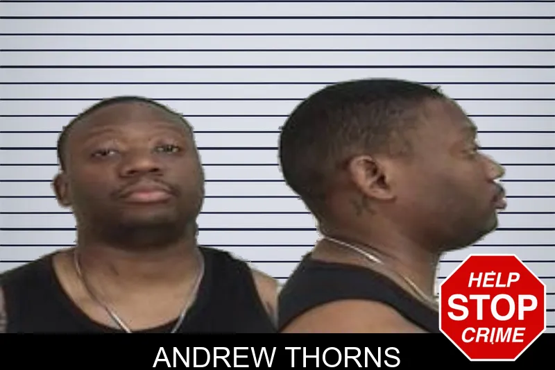 Andrew Thorns mugshot