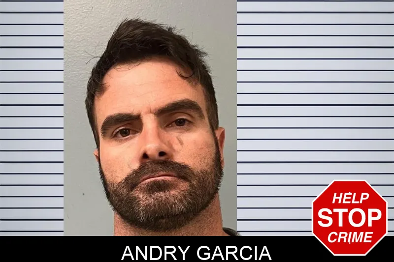 Andry Garcia mugshot
