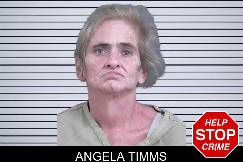Angela Timms mugshot