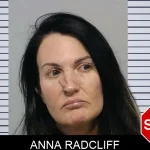 Anna Radcliff Mugshots