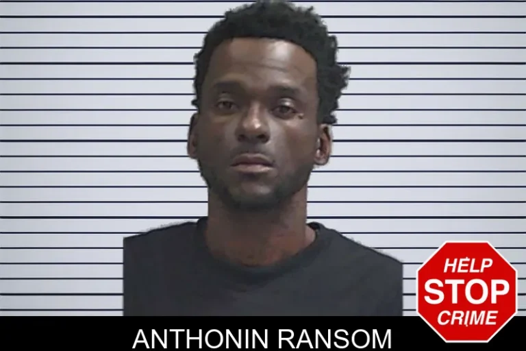 Anthonin Ransom mugshot – Baldwin County , Georgia Anthonin Ransom