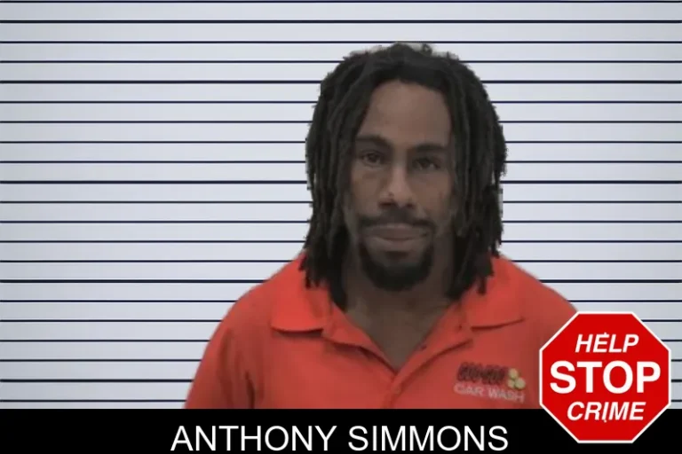 Anthony Simmons mugshot – Coffee County , Georgia Anthony Simmons