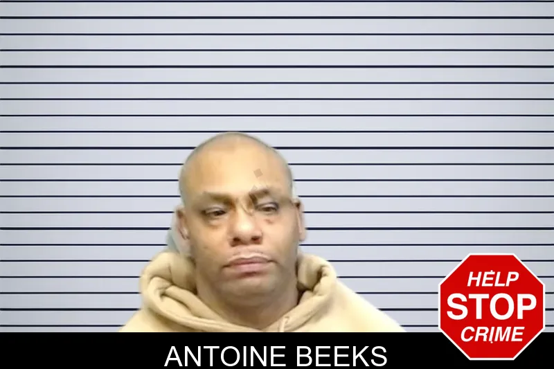 Antoine Beeks mugshot