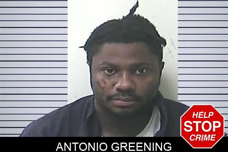 Antonio Greening Mugshots