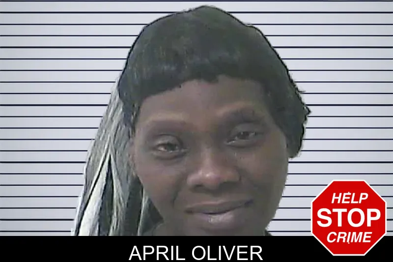 April Oliver mugshot