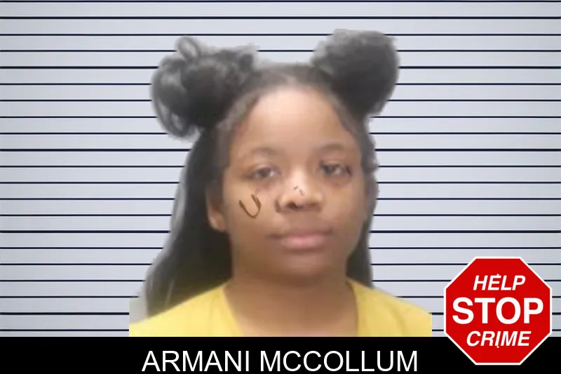 Armani McCollum Mugshots