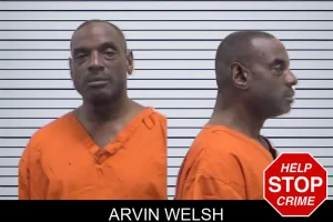 Arvin Welsh mugshot