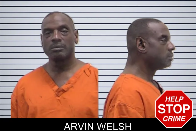 Arvin Welsh mugshot