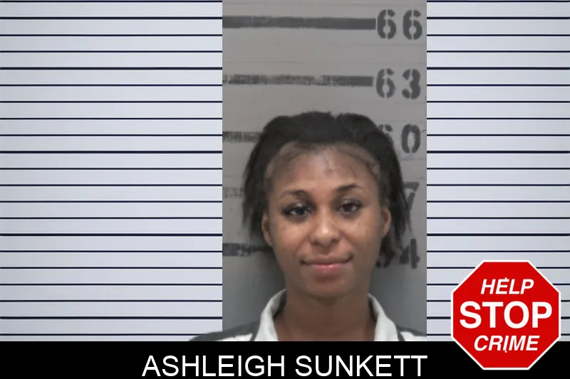 Ashleigh Sunkett Mugshots