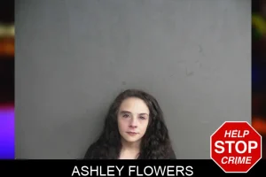 Ashley Flowers mugshot