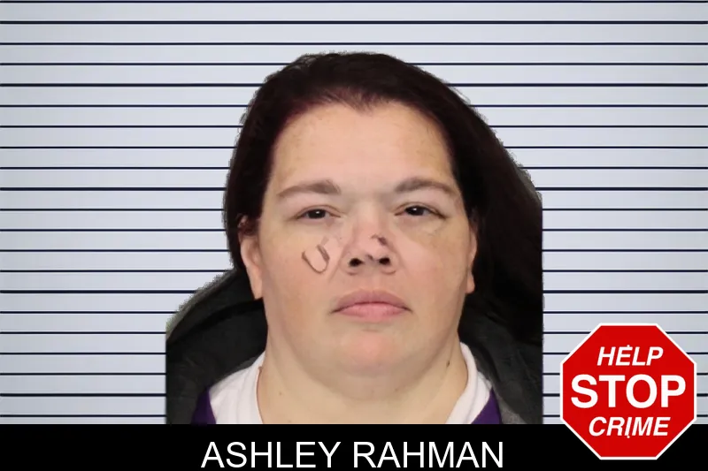 Ashley Rahman mugshot