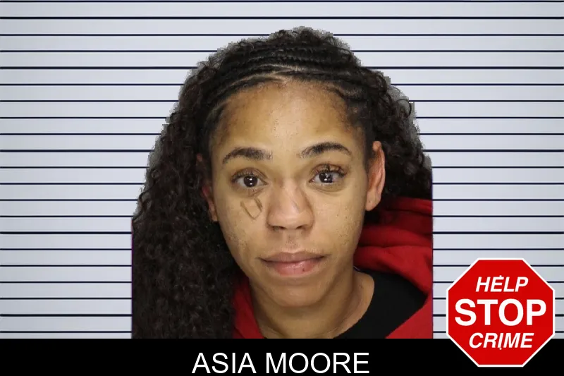 Asia Moore mugshot