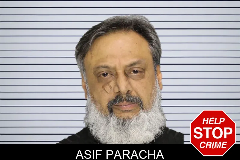 Asif Paracha mugshot