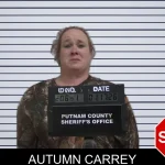 Autumn Carrey mugshot – Putnam County , Georgia Autumn Carrey mugshot