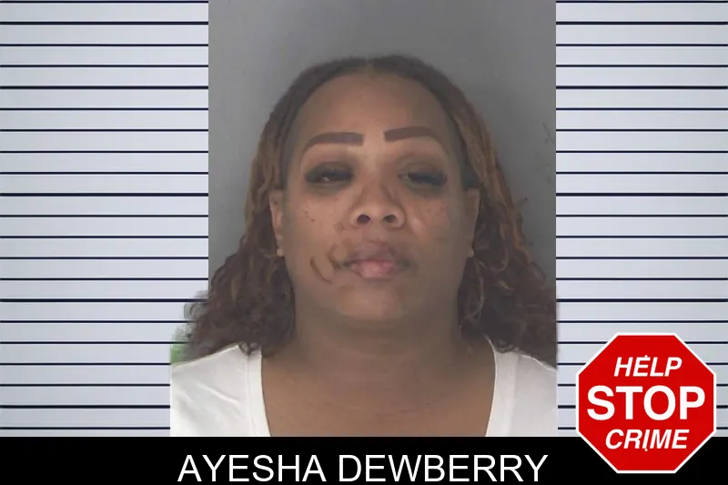 Ayesha Dewberry Mugshots