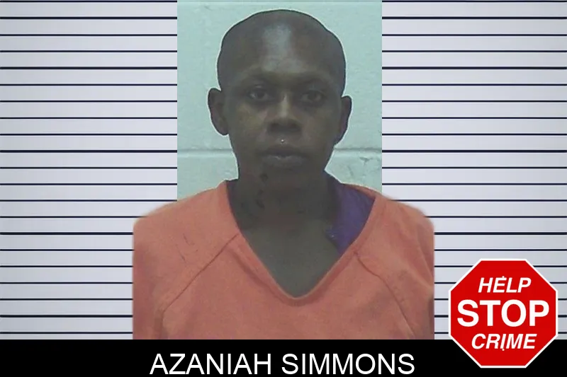 Azaniah Simmons Mugshots